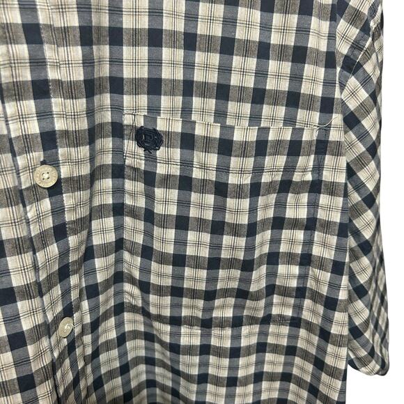 Y2K Vintage Men Phat Farm Plaid Button Up Shirt 4X‎ Hip Hop Oversized Streetwear - Picture 5 of 9